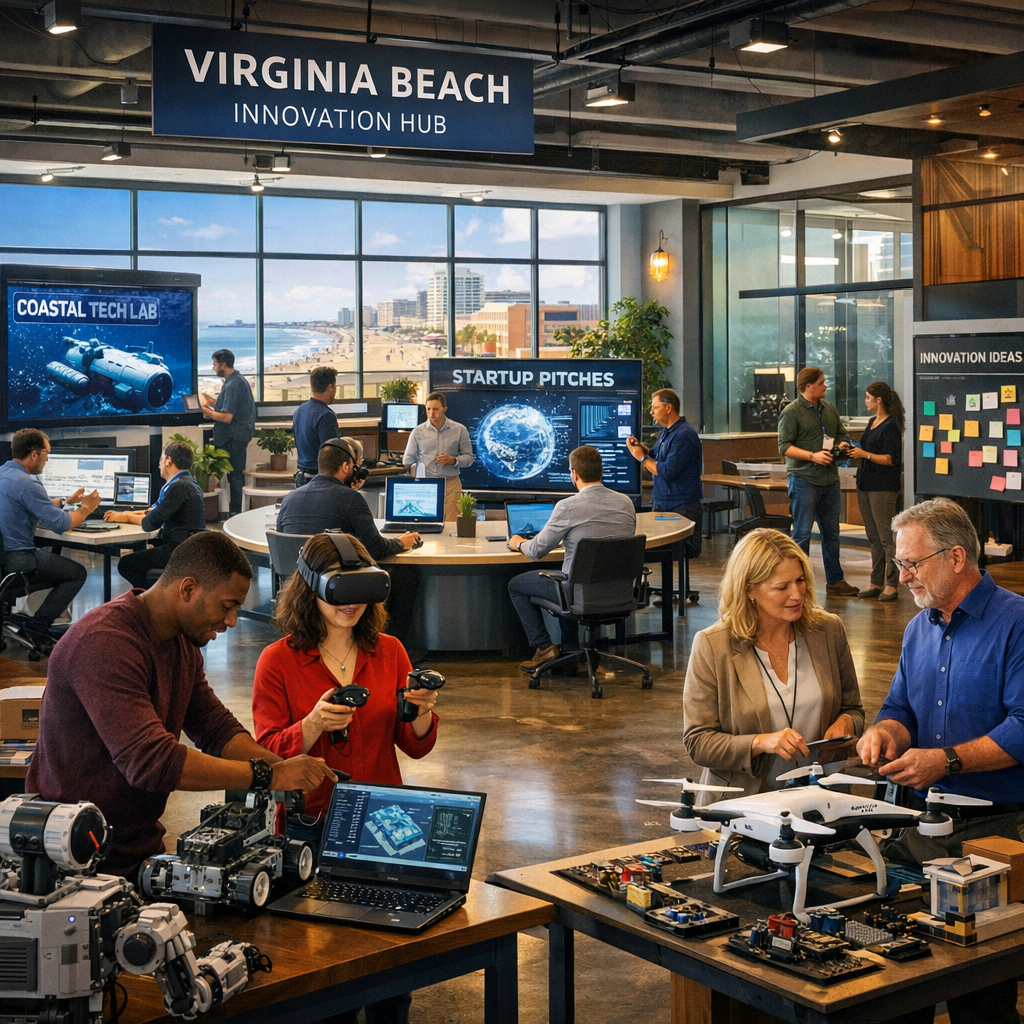 Virginia Beach’s Tech Scene: A Hub for Innovation and Growth