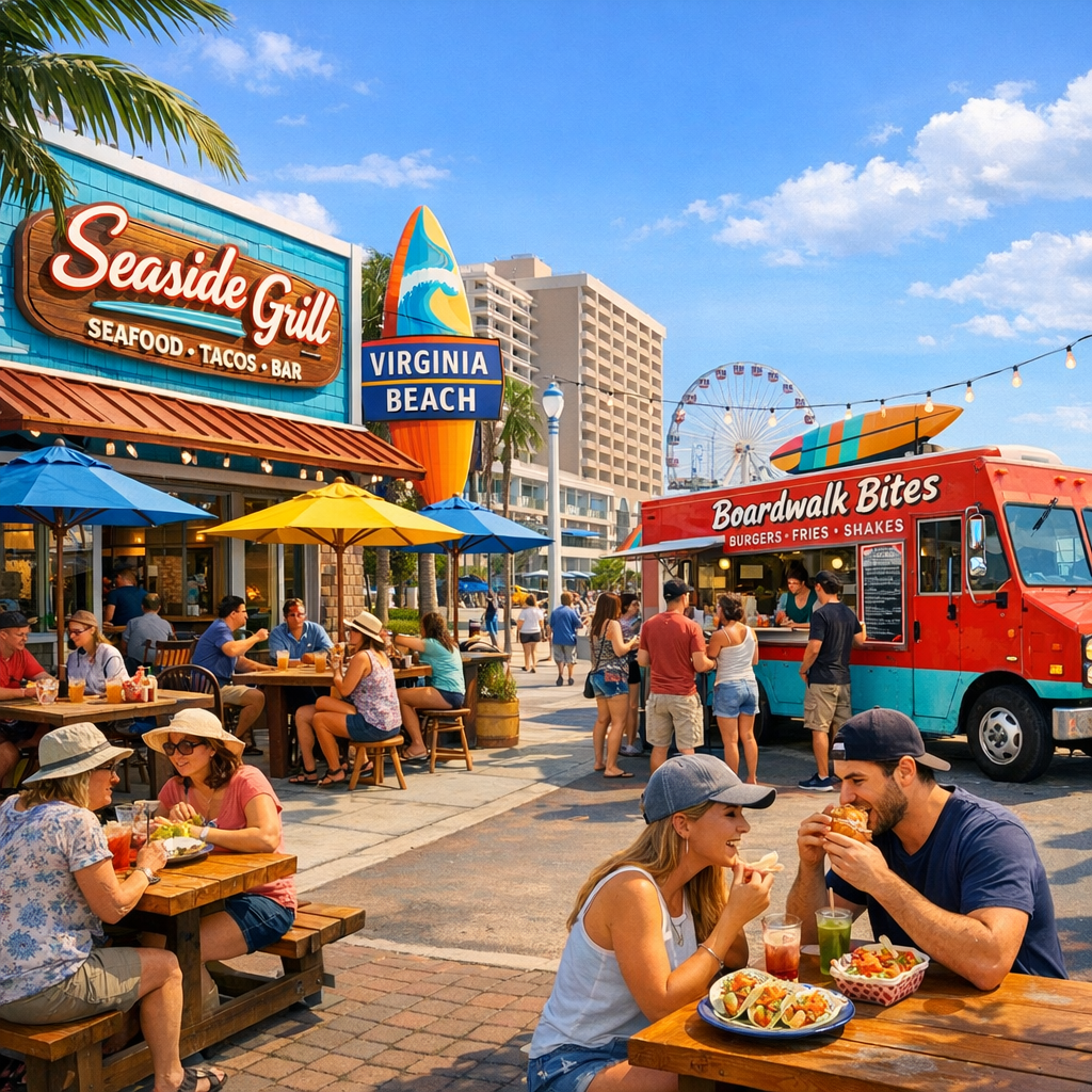 Exploring Virginia Beach’s Culinary Scene: New Eateries and Local Favorites