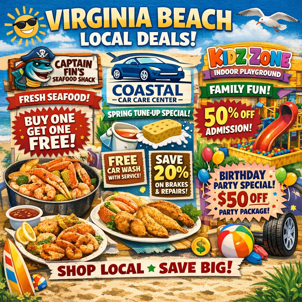 Discover Exciting Deals and Offers from Virginia Beach Businesses